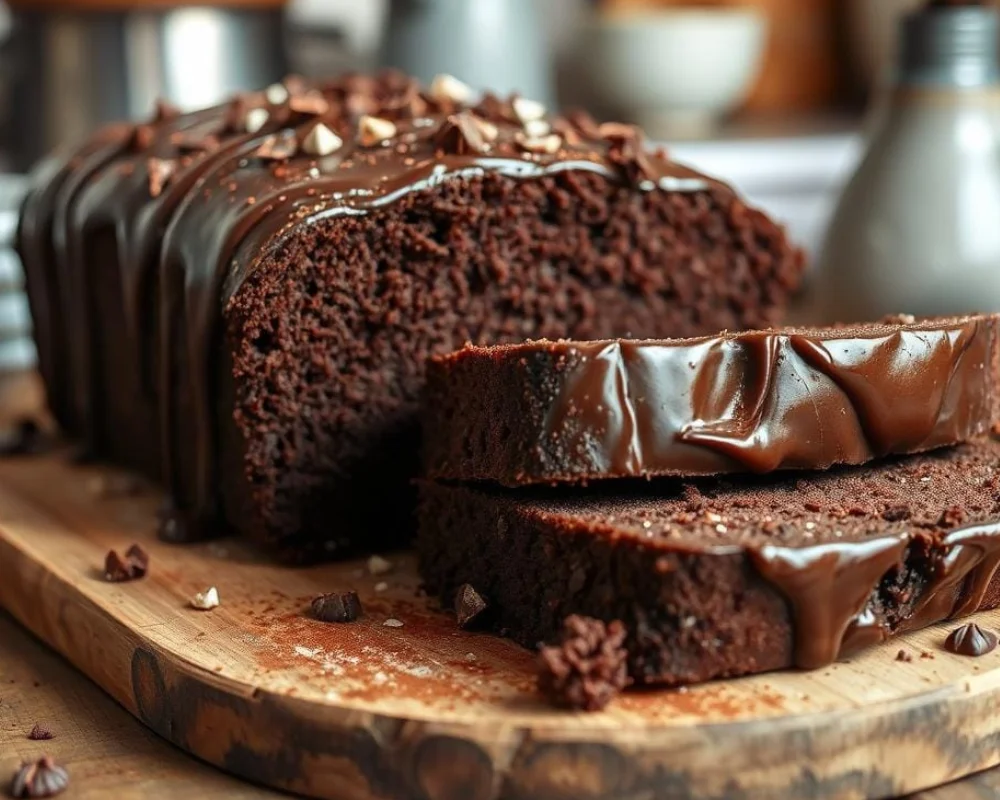 Chocolate Cream Cheese Pound Cake Recipe