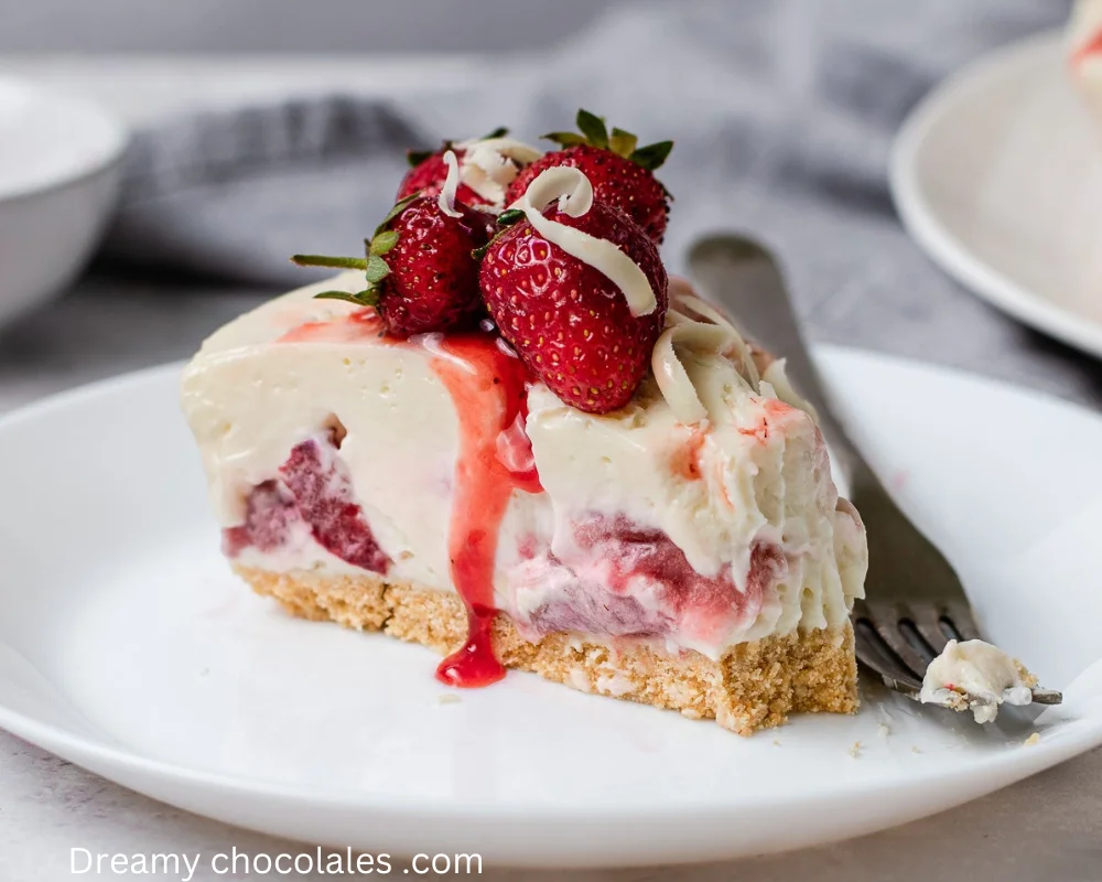 White Chocolate Strawberry Cake Recipe