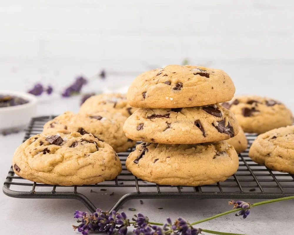 Chocolate Chip Lavender Cookies