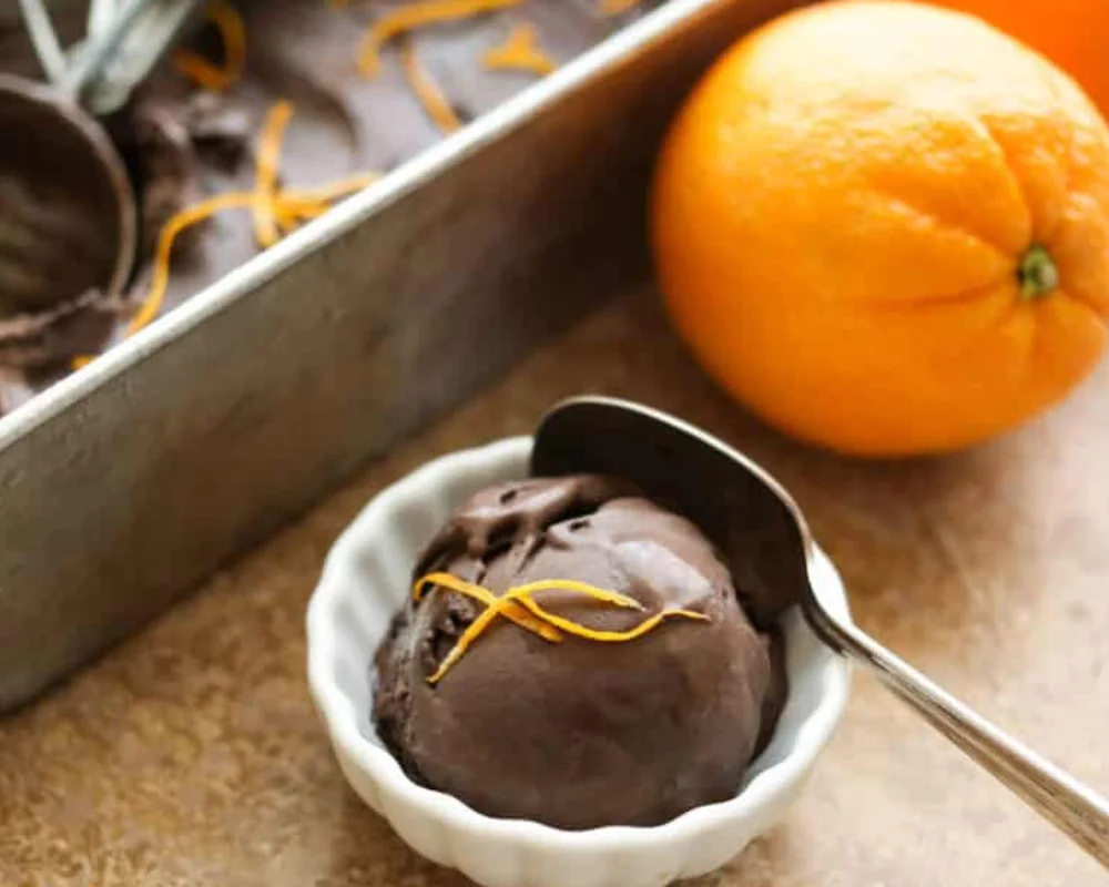 Chocolate Orange Ice Cream Recipe