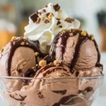 Chocolate Ice Cream With Honey